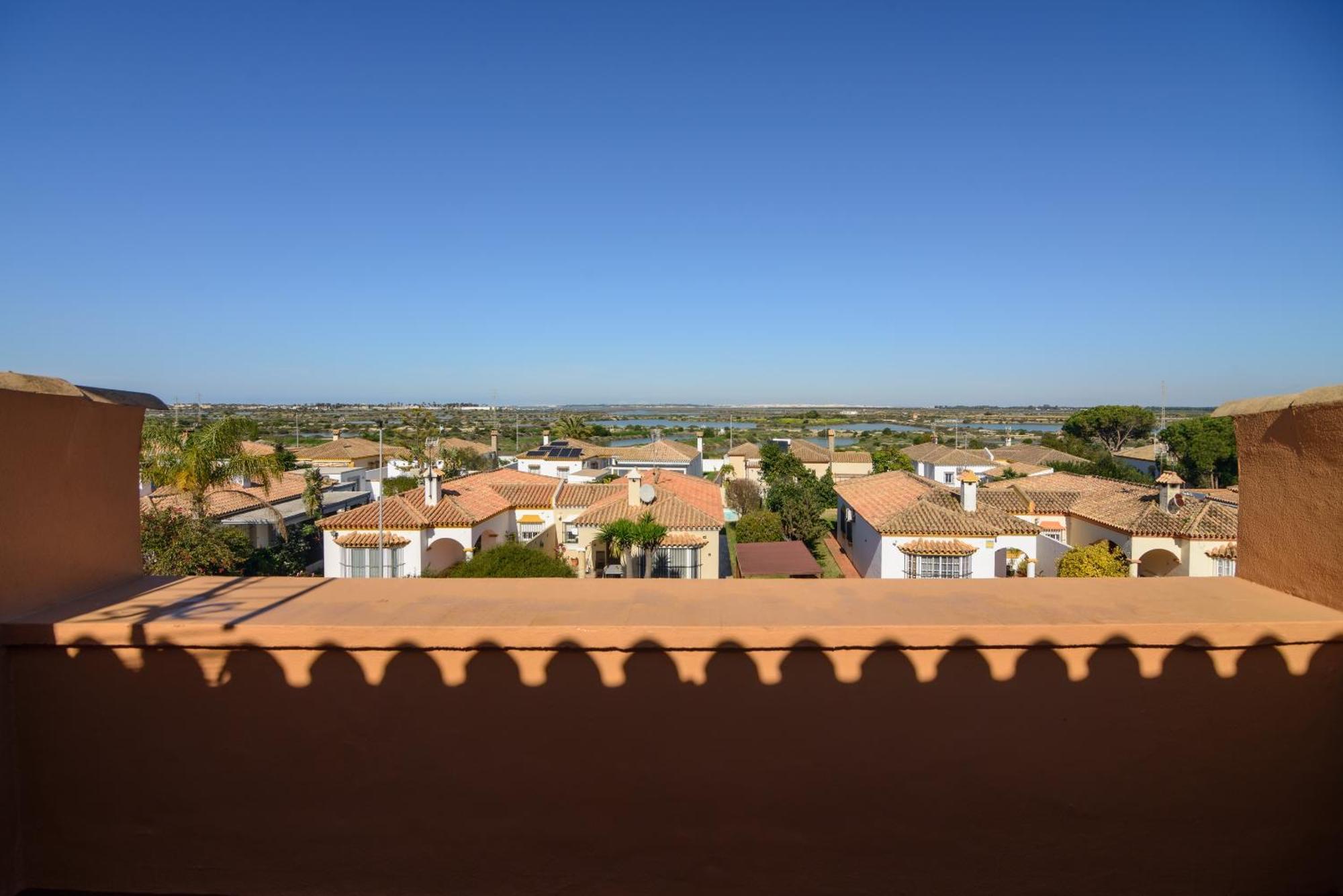 Villa Adosado con jardín y piscina en Chiclana Barrosa-Sancti Petri Novo Sancti Petri Exterior foto